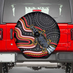 Indigenous Platypus Australia Spare Tire Cover Australian Aboriginal Art Proud