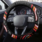 Indigenous Platypus Australia Steering Wheel Cover Australian Aboriginal Art Proud