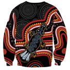 Indigenous Platypus Australia Sweatshirt Australian Aboriginal Art Proud