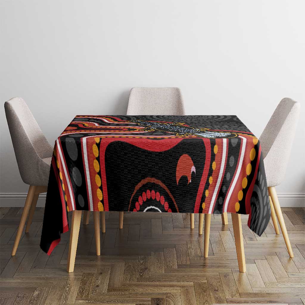 Indigenous Platypus Australia Tablecloth Australian Aboriginal Art Proud