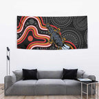 Indigenous Platypus Australia Tapestry Australian Aboriginal Art Proud
