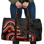 Indigenous Platypus Australia Travel Bag Australian Aboriginal Art Proud