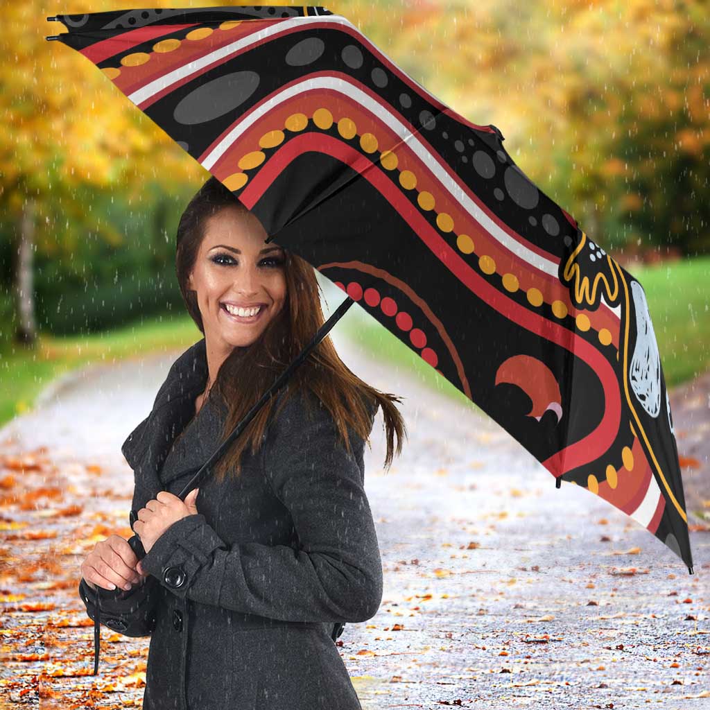 Indigenous Platypus Australia Umbrella Australian Aboriginal Art Proud