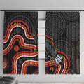 Indigenous Platypus Australia Window Curtain Australian Aboriginal Art Proud