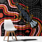 Indigenous Platypus Australia Window Curtain Australian Aboriginal Art Proud