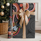 Indigenous Platypus Australia Wrapping Paper Australian Aboriginal Art Proud