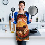 Indigenous Dingo Australia Apron Australian Aboriginal Art Proud