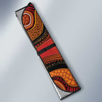 Indigenous Dingo Australia Auto Sun Shade Australian Aboriginal Art Proud