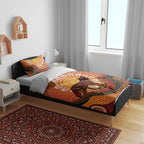 Indigenous Dingo Australia Bedding Set Australian Aboriginal Art Proud