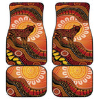 Indigenous Dingo Australia Car Mats Australian Aboriginal Art Proud