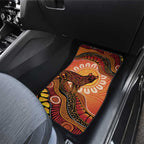 Indigenous Dingo Australia Car Mats Australian Aboriginal Art Proud