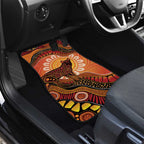 Indigenous Dingo Australia Car Mats Australian Aboriginal Art Proud