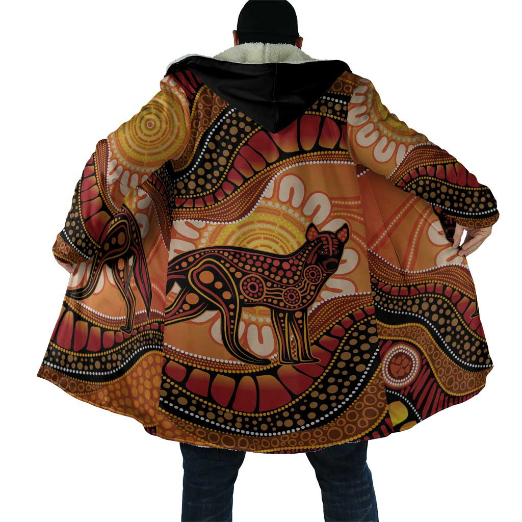 Indigenous Dingo Australia Cloak Australian Aboriginal Art Proud