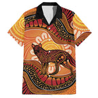 Indigenous Dingo Australia Hawaiian Shirt Australian Aboriginal Art Proud