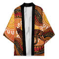 Indigenous Dingo Australia Kimono Australian Aboriginal Art Proud
