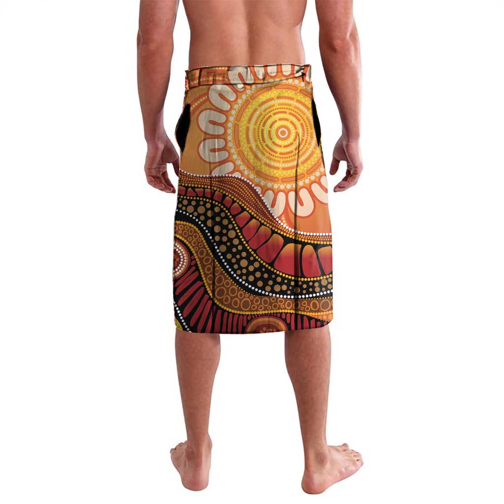 Indigenous Dingo Australia Lavalava Australian Aboriginal Art Proud