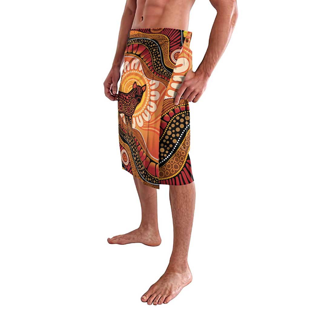 Indigenous Dingo Australia Lavalava Australian Aboriginal Art Proud