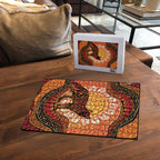 Indigenous Dingo Australia Puzzle Australian Aboriginal Art Proud