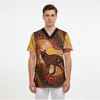 Indigenous Dingo Australia Scrub Top Australian Aboriginal Art Proud