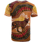 Indigenous Dingo Australia T Shirt Australian Aboriginal Art Proud