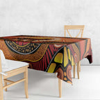 Indigenous Dingo Australia Tablecloth Australian Aboriginal Art Proud