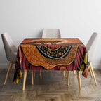 Indigenous Dingo Australia Tablecloth Australian Aboriginal Art Proud