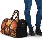 Indigenous Dingo Australia Travel Bag Australian Aboriginal Art Proud
