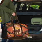 Indigenous Dingo Australia Travel Bag Australian Aboriginal Art Proud