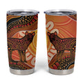 Indigenous Dingo Australia Tumbler Cup Australian Aboriginal Art Proud