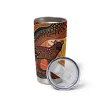 Indigenous Dingo Australia Tumbler Cup Australian Aboriginal Art Proud