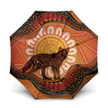 Indigenous Dingo Australia Umbrella Australian Aboriginal Art Proud