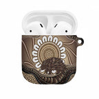 Indigenous Echidna Australia AirPods Case Australian Aboriginal Art Proud