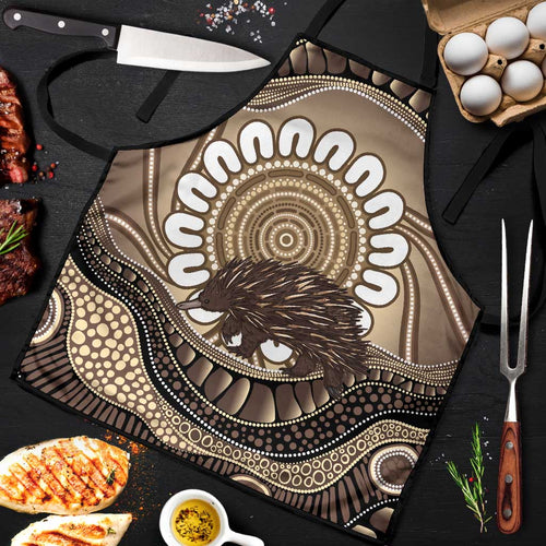 Indigenous Echidna Australia Apron Australian Aboriginal Art Proud