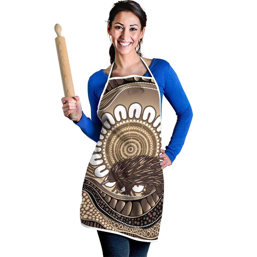 Indigenous Echidna Australia Apron Australian Aboriginal Art Proud