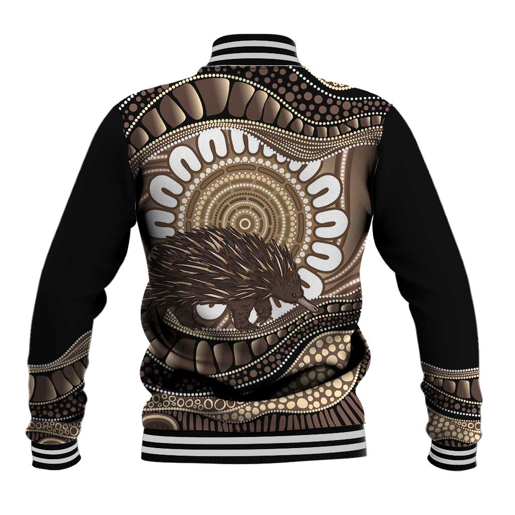 Indigenous Echidna Australia Baseball Jacket Australian Aboriginal Art Proud
