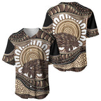 Indigenous Echidna Australia Baseball Jersey Australian Aboriginal Art Proud