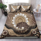 Indigenous Echidna Australia Bedding Set Australian Aboriginal Art Proud