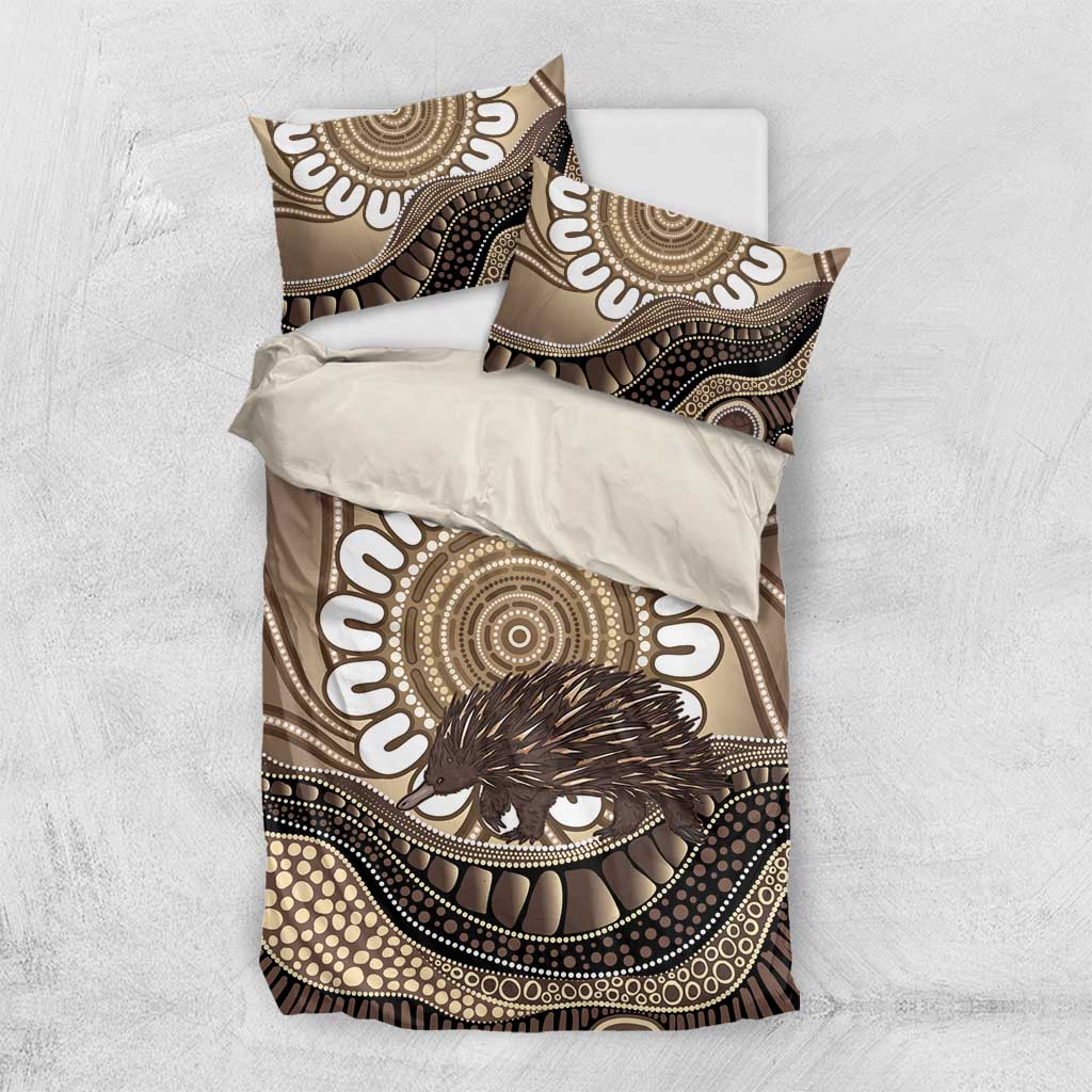 Indigenous Echidna Australia Bedding Set Australian Aboriginal Art Proud