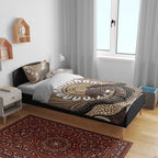 Indigenous Echidna Australia Bedding Set Australian Aboriginal Art Proud