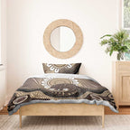 Indigenous Echidna Australia Bedding Set Australian Aboriginal Art Proud