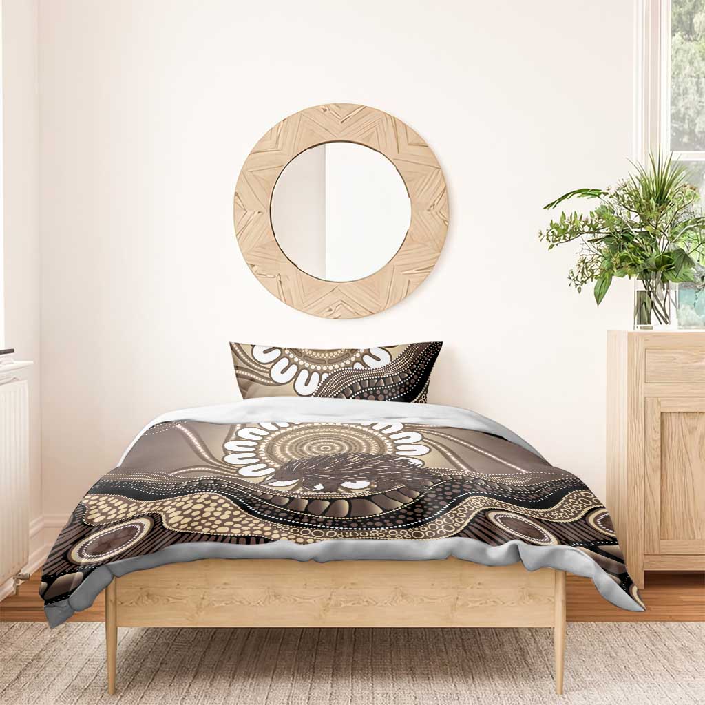 Indigenous Echidna Australia Bedding Set Australian Aboriginal Art Proud