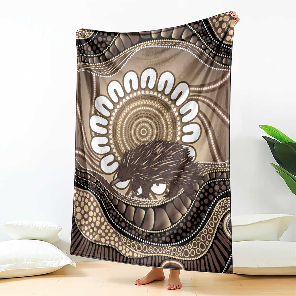 Indigenous Echidna Australia Blanket Australian Aboriginal Art Proud