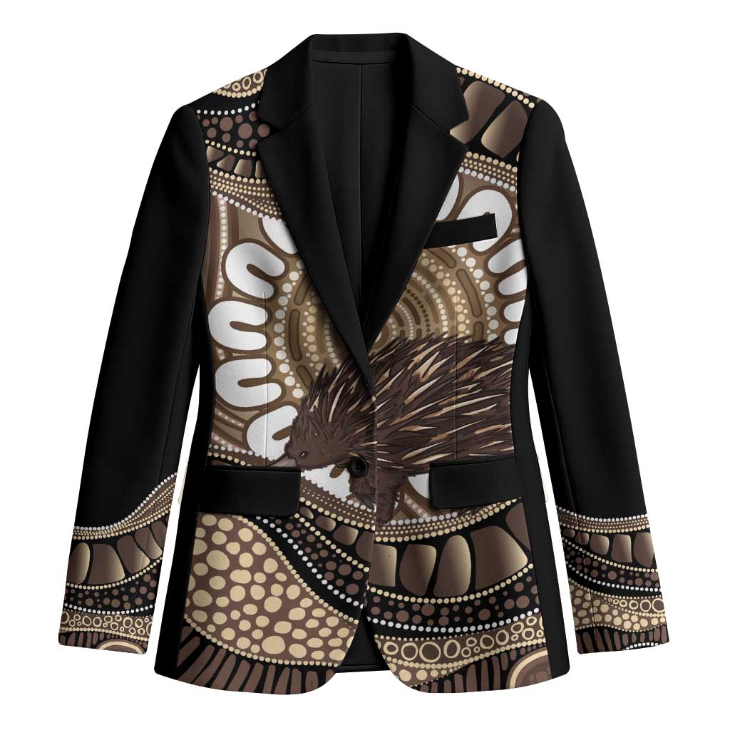 Indigenous Echidna Australia Blazer Australian Aboriginal Art Proud