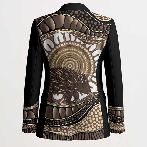 Indigenous Echidna Australia Blazer Australian Aboriginal Art Proud