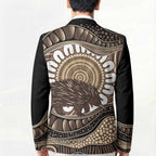 Indigenous Echidna Australia Blazer Australian Aboriginal Art Proud