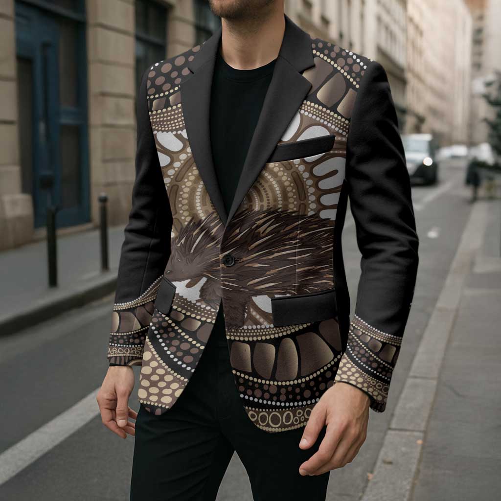 Indigenous Echidna Australia Blazer Australian Aboriginal Art Proud