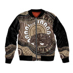 Indigenous Echidna Australia Bomber Jacket Australian Aboriginal Art Proud