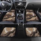 Indigenous Echidna Australia Car Mats Australian Aboriginal Art Proud
