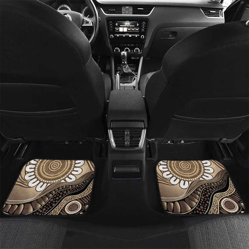 Indigenous Echidna Australia Car Mats Australian Aboriginal Art Proud