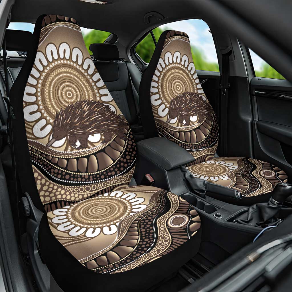 Indigenous Echidna Australia Car Seat Cover Australian Aboriginal Art Proud